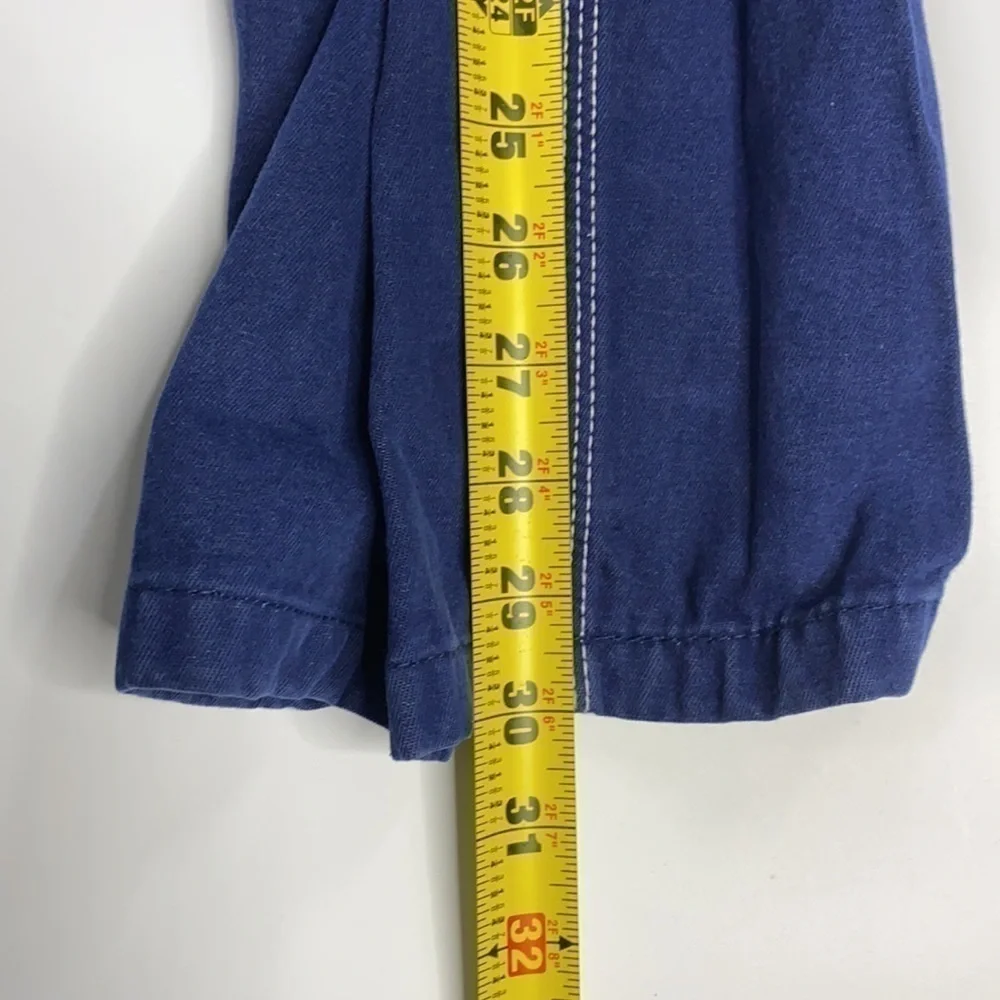 Big Smith Denim Hipster Carpenter Bib Overalls 36x32